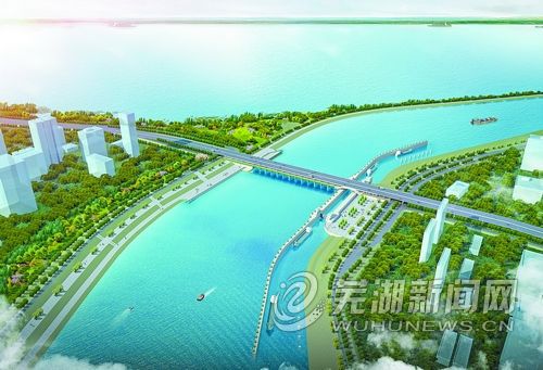 澛港閘(橋)工程橫亙漳河，是流域治理的關(guān)鍵性工程，包括澛港閘工程和澛港大橋改造工程兩部分。其中，澛港閘規(guī)模為大(Ⅱ)型，澛港大橋道路等級為一級公路兼城市主干道，雙向八車道。為了節(jié)省投資和土地資源，對道路、航運、水閘樞紐工程功能進行最佳整合，避免重復(fù)建設(shè)，工程采取了閘橋合建的方式。
