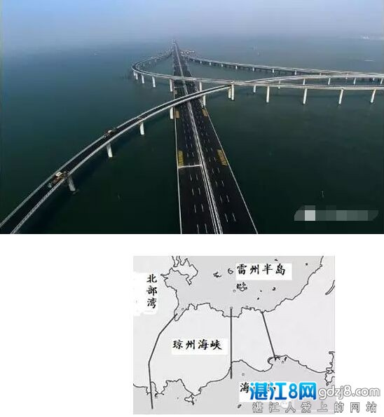 湛江將誕生世界第三大橋，湛江到海南只需20分鐘