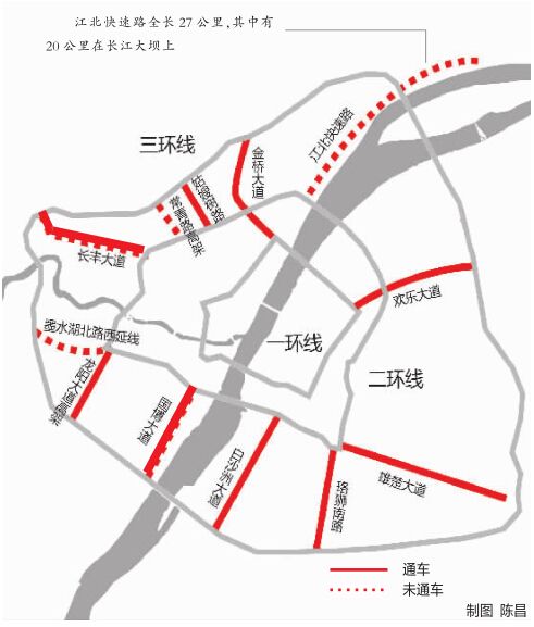 長(zhǎng)江大壩變身景觀公路 湖北省首條長(zhǎng)江濱江景觀公路開(kāi)建