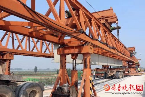 喜訊！京滬改擴(kuò)建工程最長橋梁架設(shè)完成